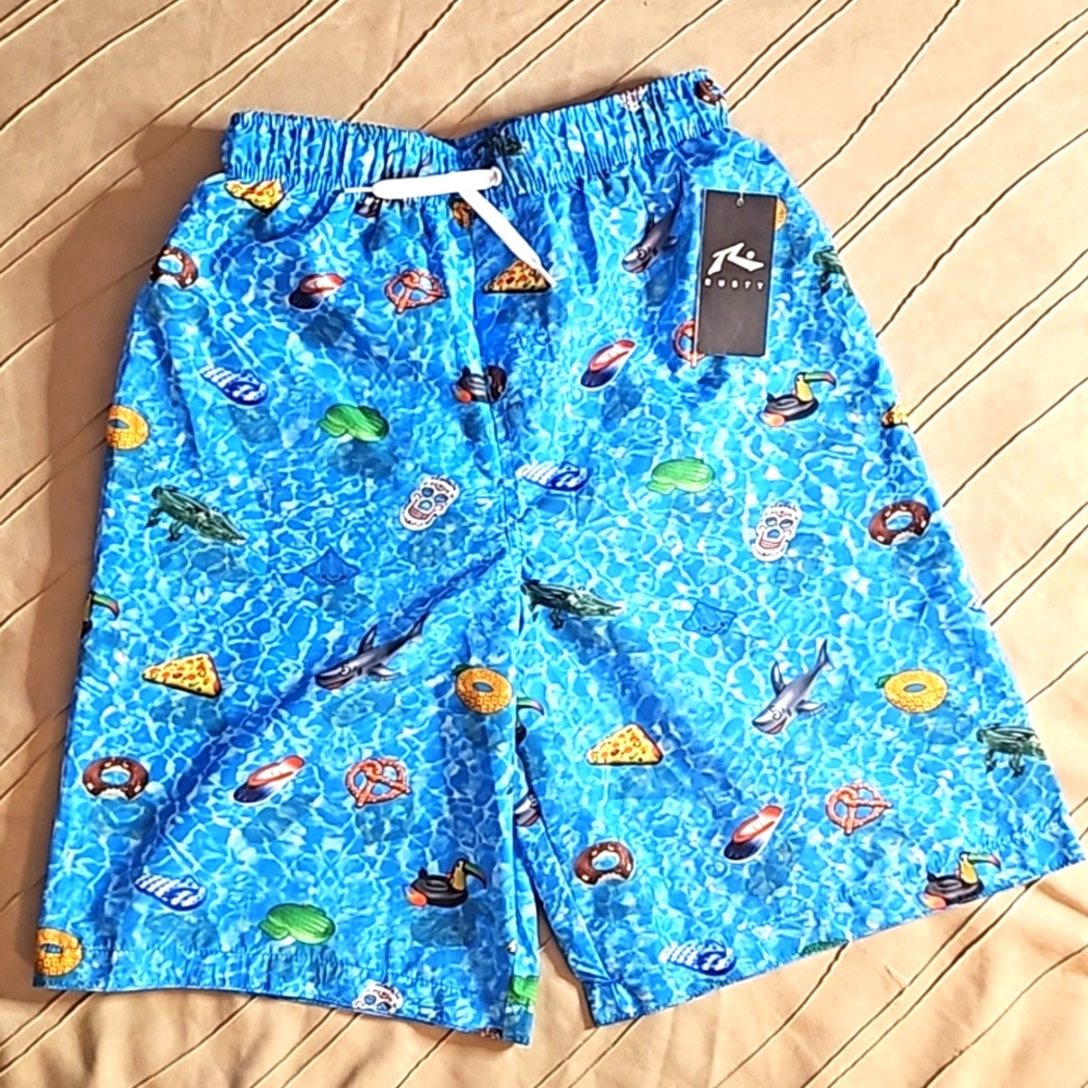 RUSTY Big kid Swim Trunks